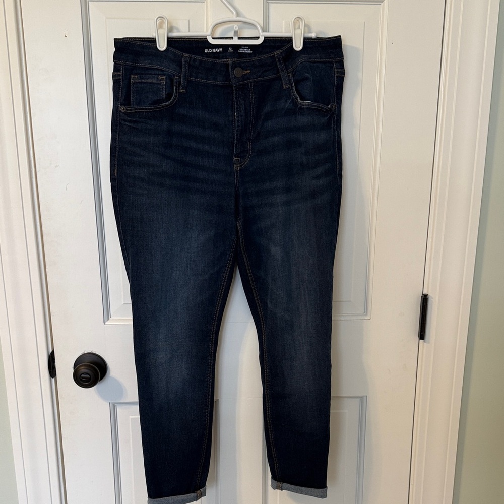 Old Navy Women's Deep Indigo Skinny Jeans
